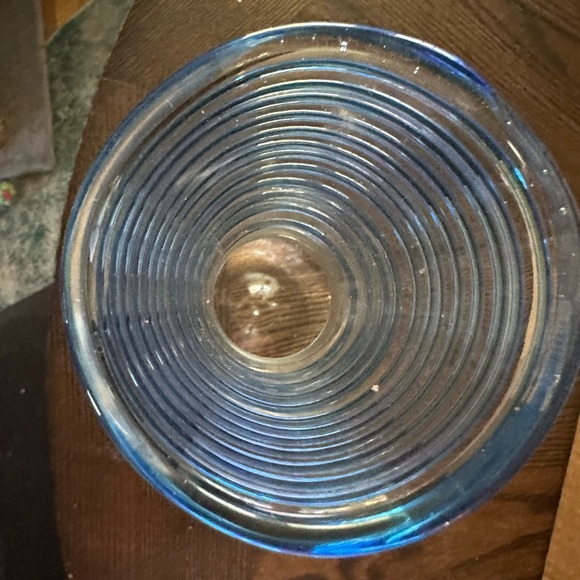 Blenko by Hank Adams - Blue Swirl - Picture 2 of 3